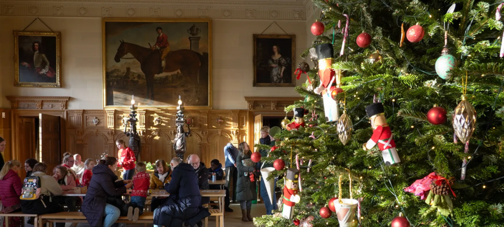 Picture of Temple Newsam christmas tree