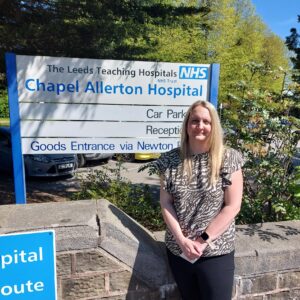 Image of Vikki at Chapel Allerton Hospital