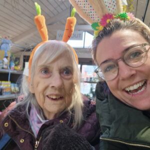 image of two carers