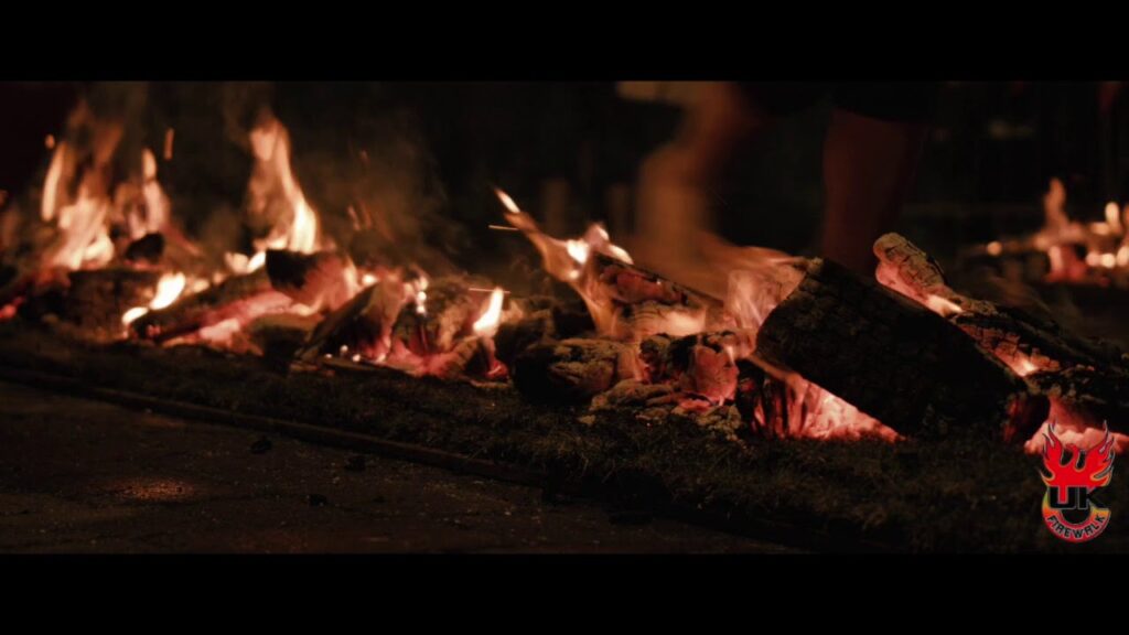 a picture of hot coals on fire