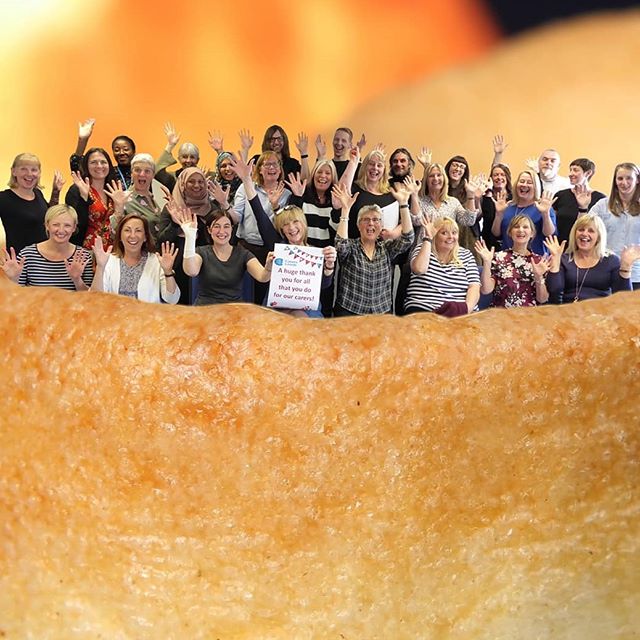We think every day should be and to celebrate here’s our whole team in a Yorkshire pudding :)