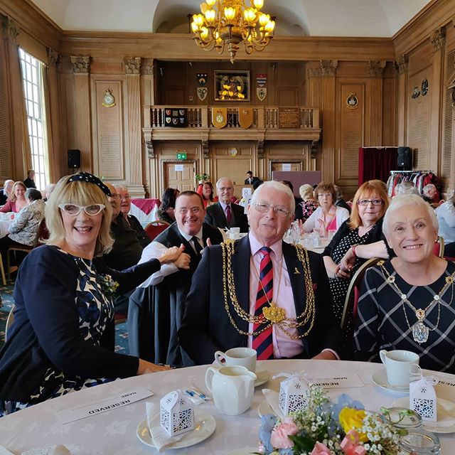 Thank you to the Lord mayor and lady mayoress for joining our dementia tea dance today