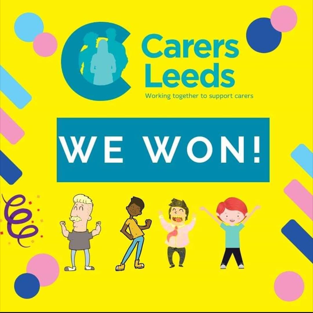 We have been awarded the carer support contract from @leedscc_  for 5 years!